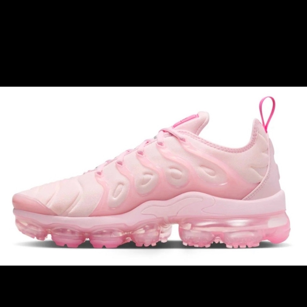 Women’s 7.5 Nike Vapor Max Plus Pink Foam - Picture 2 of 6